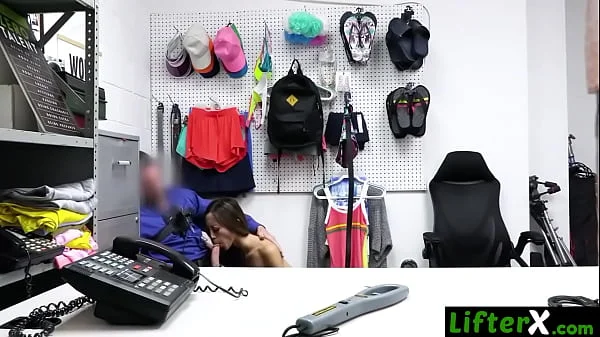 Officer Suspects Teen Has Stolen a Bikini from The Store - Alexia Anders