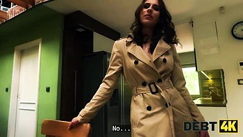 Debt4k featuring Nikki Nuttz's hard clip