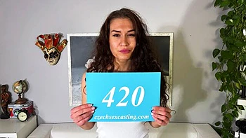 Tough Stefani's skinny dirt