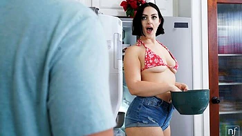 Oral action with enchanting Lucy Lotus from Nubile Films