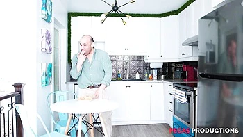 Petite Blonde and La Petite Blonde's pegas productions scene by Pegas Productions