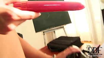 Dangerously seductive coed