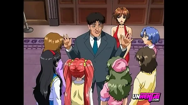 Horny Lesbian Friends Attend an Orgy | Hentai Uncensored