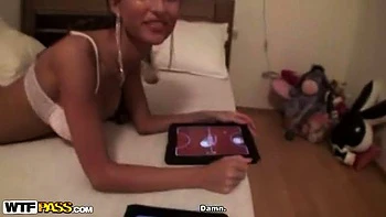 Ass sex with gf in sexy lingerie