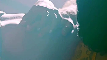 Blowjob loving brunette amateur sucks dick of lucky dude