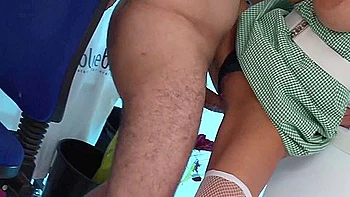 Sharon Pink And Wendy Wonders Use Their Big Tits To Lure