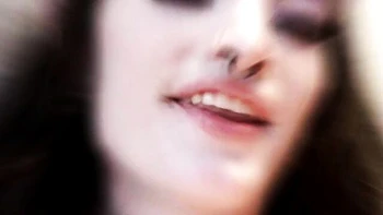 Gentle wench at blowjob sex