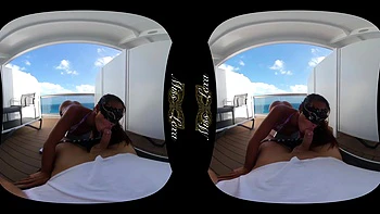 Footjob On The Cruise Ship