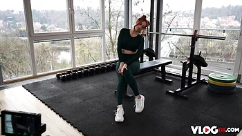 Emotional Charlie Red's pussy licking clip