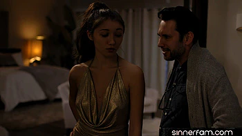 21yo cutie bounces on lucky dick