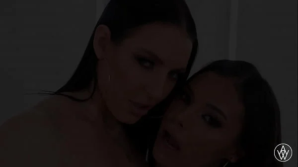 ANGELA WHITE - Anal Threesome with Violet Starr