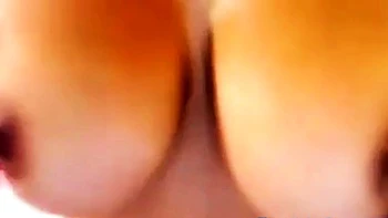 Latina with Big Natural Tits on Webcam