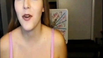 Gorgeous Amateur With Big Nipples and Tits on Webcam