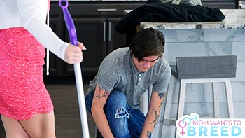 Neglected Housewife Bunny Madison Desires Her Loving Stepson s Cum Deep in Her Pussy S6:E9: Porn