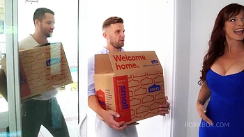 MILF Syren De Mer Tempts Two Young Studs