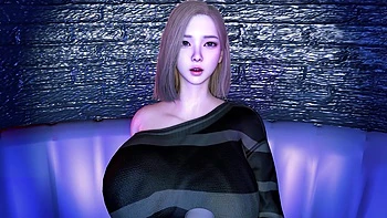 3D Huge Boobs Slut Cheating with BBC