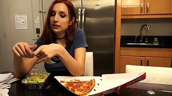 Things heat up in the hottub when April Snow masturbates before dinner by ATK Girlfriends: Porn