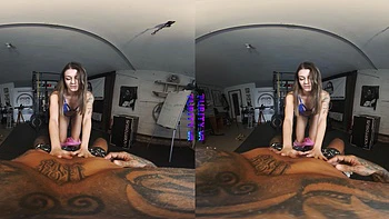 PURITYVR Sex in the gym with Dahlia