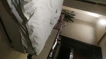 3K starting appointment peripheral female public account: Lexiang Business -A girl in the fireplace takes a selfie with a wad of money in a thong and rubs it on her: Blowjob, Doggy  Cowgirl Porn