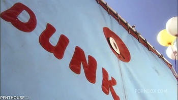 College Babe Likes It Slippery When Wet