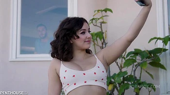 Leana Lovings Gets a Brotherly Creampie