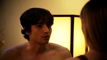 Sexy blonde teen blowjob and gangbanged then creampied