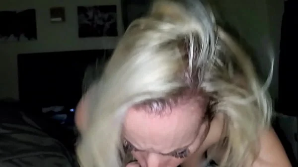 Sucking a stranger off until he comes down my throat