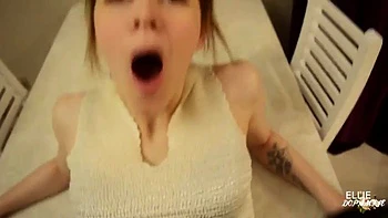 Redhead slut: Blowjob, Doggy  Missonary Porn