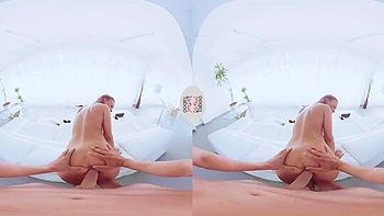 TaSa  strip: Blowjob, Doggy  Cowgirl VR Porn