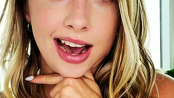 Blonde Teen Solo Masturbating On Webcam