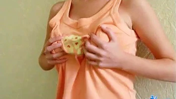 Anna Smart - couch: Big Tits, Blonde  Handjob Porn