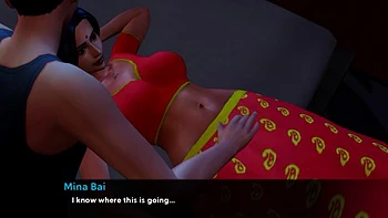 The Morning, I Was Lying In Bed, And Mina Bai Came And Sucked My Dick, Then I Fucked Her