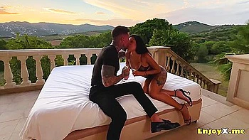 A Nasty Spanish Honey With Dark-hued Hair, Intensively Humped In The Good Outdoors - Andrea Retali