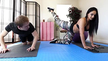 Fuck the trainer: Blowjob, Doggy  Cowgirl Porn