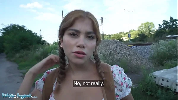 Public Agent Hot Thief Marina Gold Fucked in the Woods