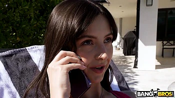 Helping My Slut Daughter Cum