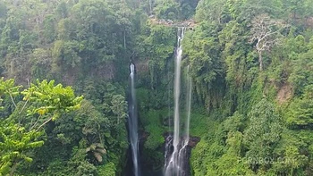 Waterfall Pee And Golden Shower In Bali