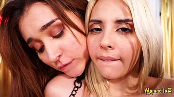 Sexy dolls Leela Moon and Sussy Love both love lesbian sex play