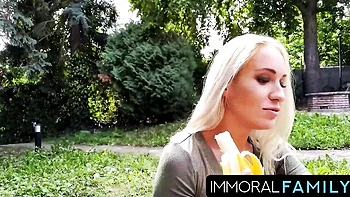 Step fantasy sex with delicate Matt Bird and Angelika Grays from Immoral Family