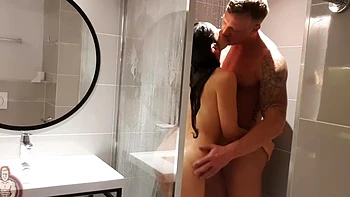 Hot french milf Clea Gaultier enjoys riding big cock in hd