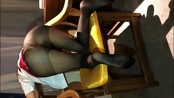 Flight attendant tricked into swinging by her boyfriend: Doggy, Cowgirl  Missonary Porn