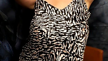 Hot blonde with big boobs solo