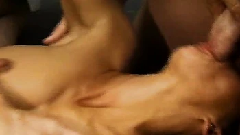 Threesome movie with fetching fem from Screw My Wife Club