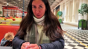 Casting In A Public Toilet Of Shopping Mall