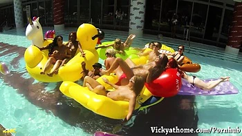 Bewitching Vicky and Penny's busty milf porn