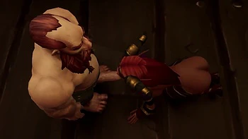 Dwarf Has Fun with an Elf - Warcraft Parody