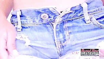 Green Eyed - Brunette Ziggy Strips Off Naked And Gets Fucked!