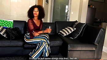 Big Ass Ebony MILF Pussy Railed Hard POV