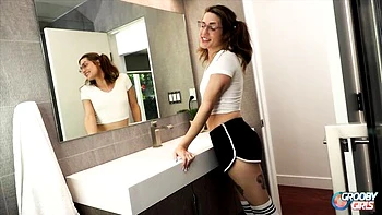 Transgender video with rosy dame from Grooby Girls