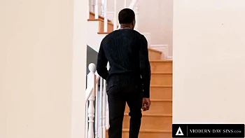 Horny Wife Teases Husband With Her Big Tits Best Friend - Lesbian Threesome & Deep Throat